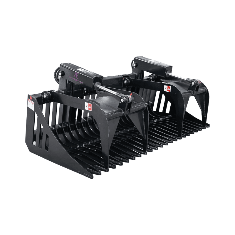 What are the advantages of Anton Equipment rake grapple?